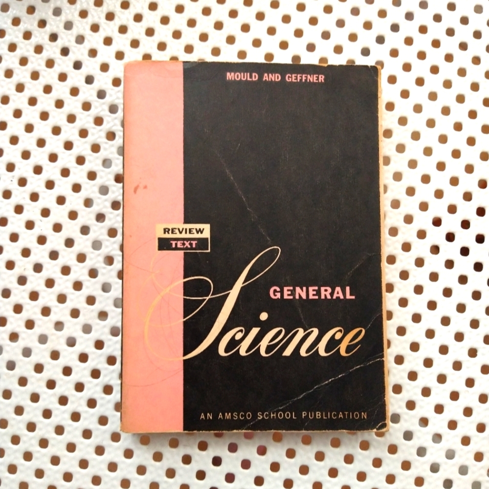 Vintage Science textbook
